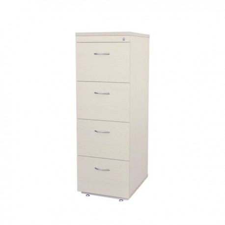 Archivero 4 gavetas Elite Vertical melamina para oficina.