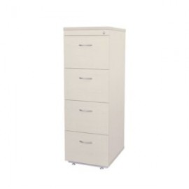 Archivero 4 gavetas Elite Vertical melamina para oficina.