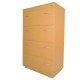 Archivero horizontal Elite 4 gavetas para oficina.