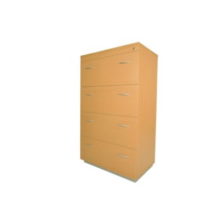 Archivero horizontal Elite 4 gavetas para oficina.