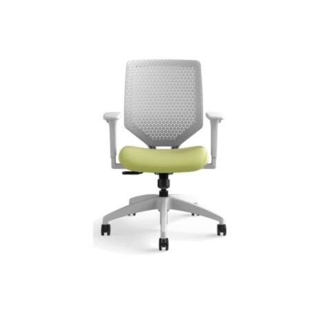Silla ejecutiva Solve, asiento en tela verde, HON