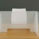 Mampara de acrilico para escritorio 180×60 para oficinas