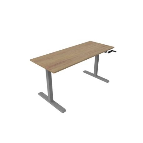 Escritorio básico 150cm, Altura ajustable Manual