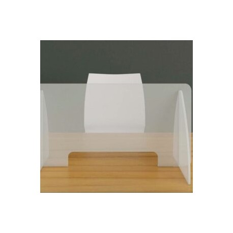 Mampara de acrilico para escritorio 60×60 para oficinas
