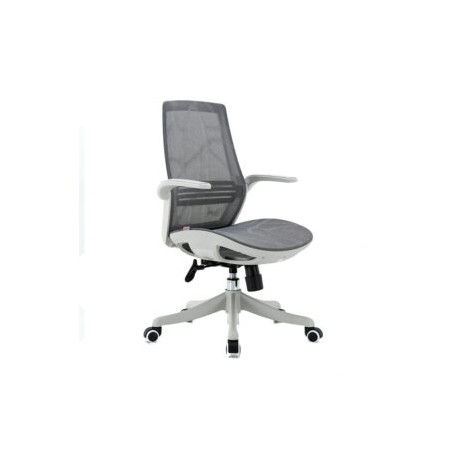 Silla Ejecutiva Moderna S59 Gris en Malla