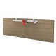 Mini mampara principal 150 x 60 en Melamina para oficinas