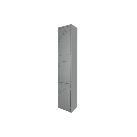 Locker Industrial de 3 puertas 180 x 38 x 45 para oficina