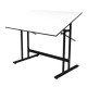 Restirador Blanco RT1050 80×120 cm para oficina