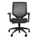 Silla ejecutiva Solve, asiento en tela negro, HON