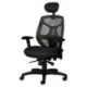 Silla semi-ejecutiva KB-1, asiento y respaldo en mesh