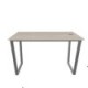 Escritorio Delta Vasari 803 Línea Italia, Melamina y Metal