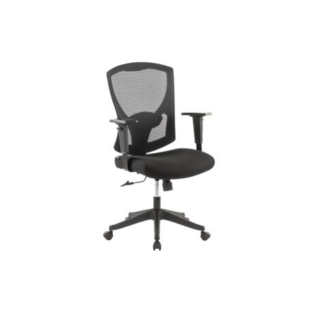 Silla H5 semi-ejecutiva mesh/tela brazos ajustables